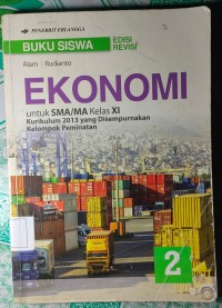 Image of EKONOMI : untuk sma/ma kelas xi kurikulum 2013 yang disempurnakan kelompok peminatan