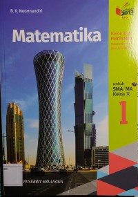 Image of Matematika : kelompok peminatan matematika dan ilmu - ilmu alam untuk sma/ma kelas x