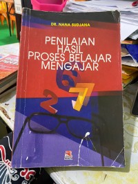 Image of Penilaian Hasil Proses Belajar Mengajar