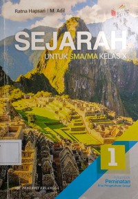 Image of Sejarah : untuk sma/ma kelas x