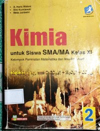 Image of Kimia : untuk siswa sma/ma kelas xi